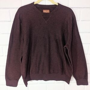 Red Ale Burgundy Crew Neck Sweater XL SHORT